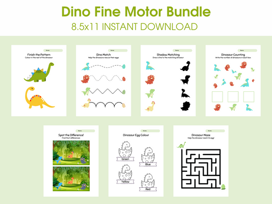 dinosaur activity pages
